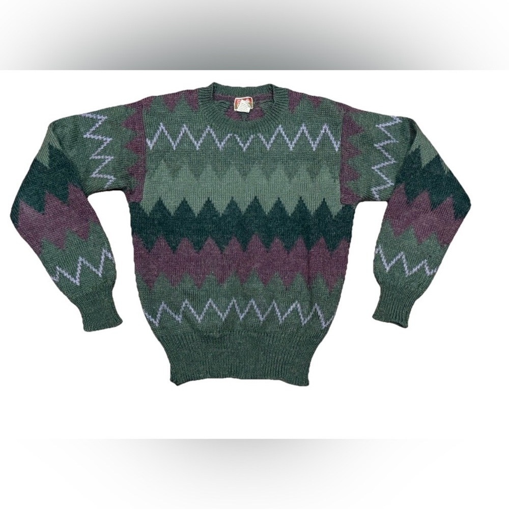 Vintage 80s 90s Casual Corner Wool Blend Sweater Women Size Small